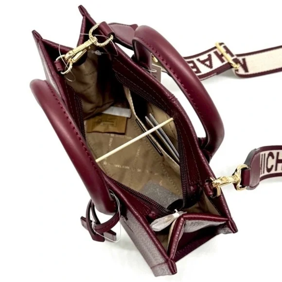 Michael Kors Mirella Small Logo Crossbody Bag & Matching Phone Case Wallet - Picture 7 of 11